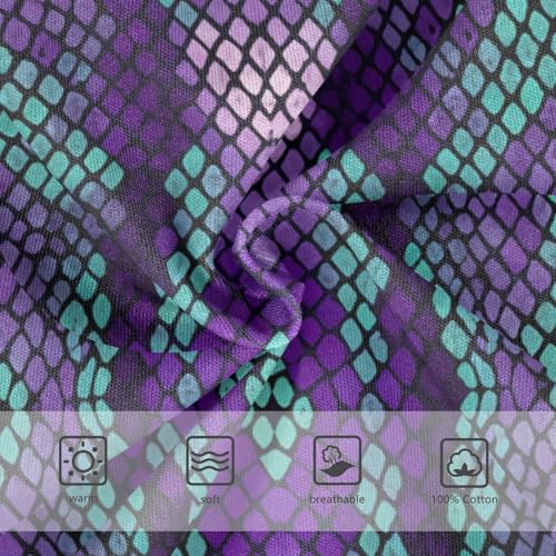 Purple Turquoise Snake Skin Toddler Boy's Underwear 2T 202c14153