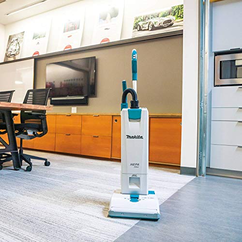 Image of Makita XCV19Z 18V X2 (36V) LXT Lithium-Ion Brushless Cordless 1.3 Gallon HEPA Filter 12 inch Upright Vacuum, Tool Only