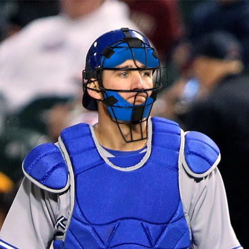 image for Gracfulcub Baseball Catcher Mask Umpire Mask,Full-Face Protection Mask