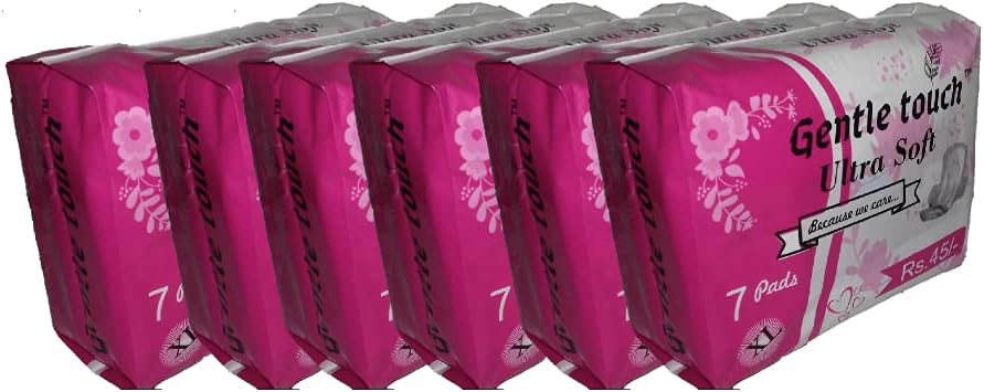 Gentle touch Ultra Soft XL, Combo of 6 (42 Pads)