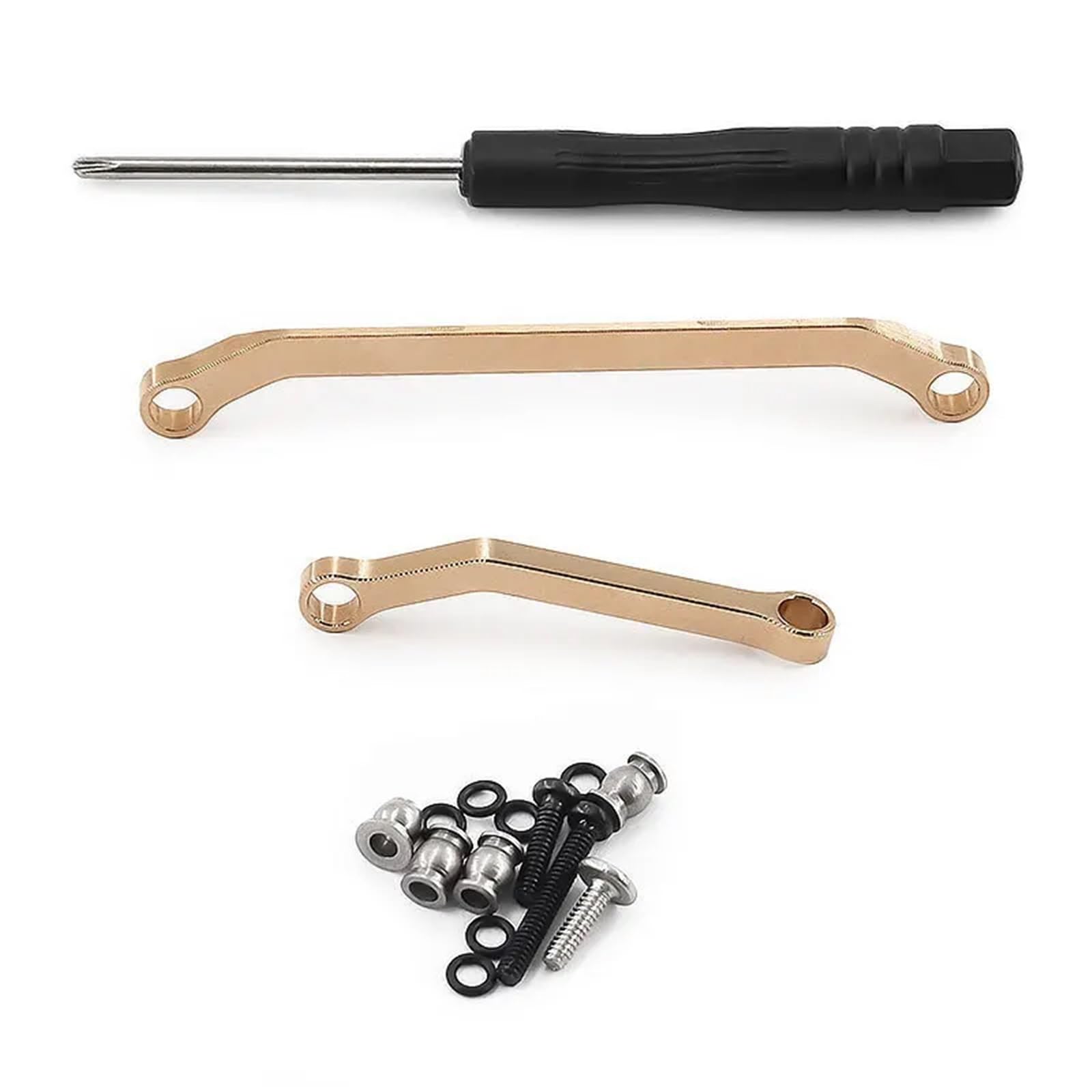Per SCX30 1/30 Ottone Sterzo Asta Di Collegamento Pull Rod RC Crawler Auto Parti Aggiornamento Accessori Decorativi Pezzi Ricambio Modelli Giocattoli Rc Decora Accessori