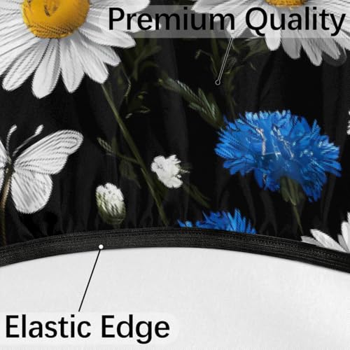 Nappe ronde d'extérieur imperméable pour repas de jardin - 5