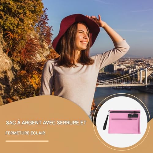 Sac à argent imperméable pour voyage hôtel et déplacements professionnels - 2