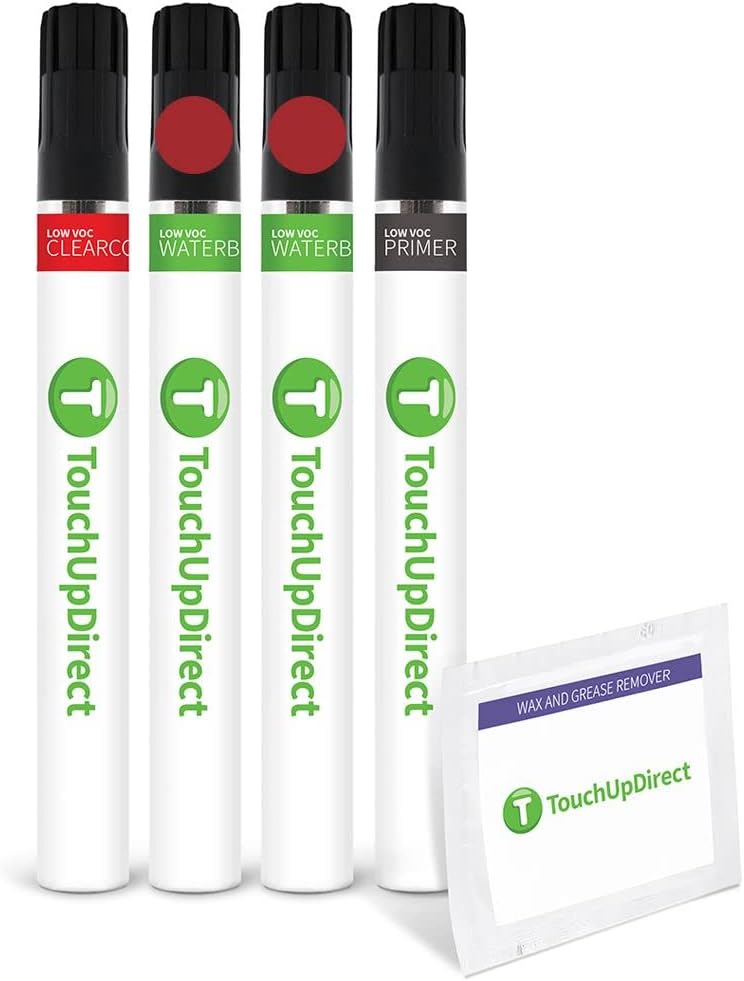 TouchUpDirect GPH/WA245F Red Mist Metallic Tricoat Compatible with Chevrolet Exact Match Touch Up Paint Brush - Preferred Kit