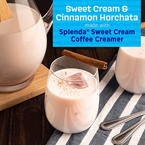 Image of Splenda Sugar Free Sweet Cream Coffee Creamer, 8 Fl Ounces Each Bottle (Pack of 12)