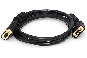 Monoprice 6 ft VGA Cable - Superior Quality SVGA Cable for Reliable Video Connections