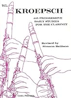 416 Progressive Daily Studies for the Clarinet - BK IV 0825803934 Book Cover