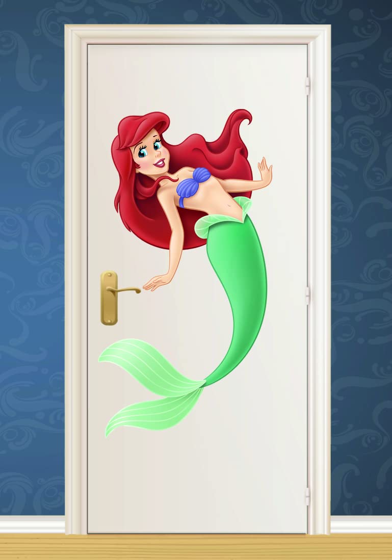 Techgifti Door/Wall Stickers for Living Room, Bedroom, Office (Multicolour, Size - 36 Cm X 66 Cm) (B0B4G9WC27) Amazon Price History, Amazon Price Tracker