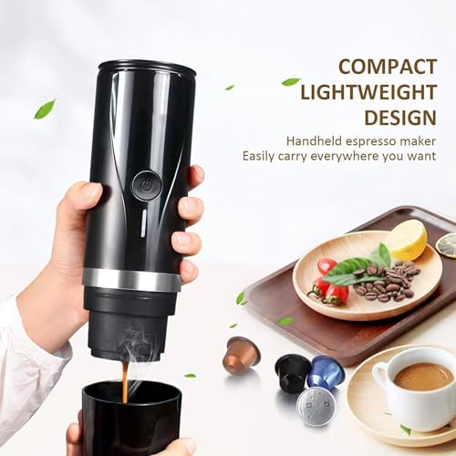 Cafetera Expreso Portátil con Batería y Capacidad 70 mL miniatura 2