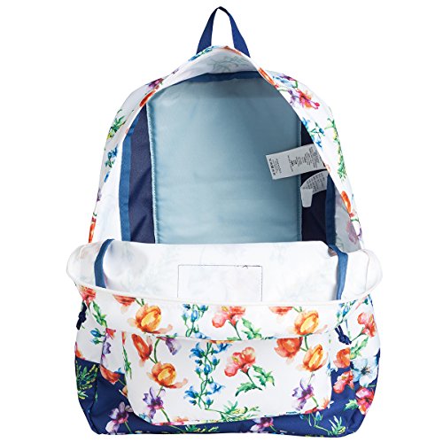 JANSPORT Super Break Backpack - White Meadow