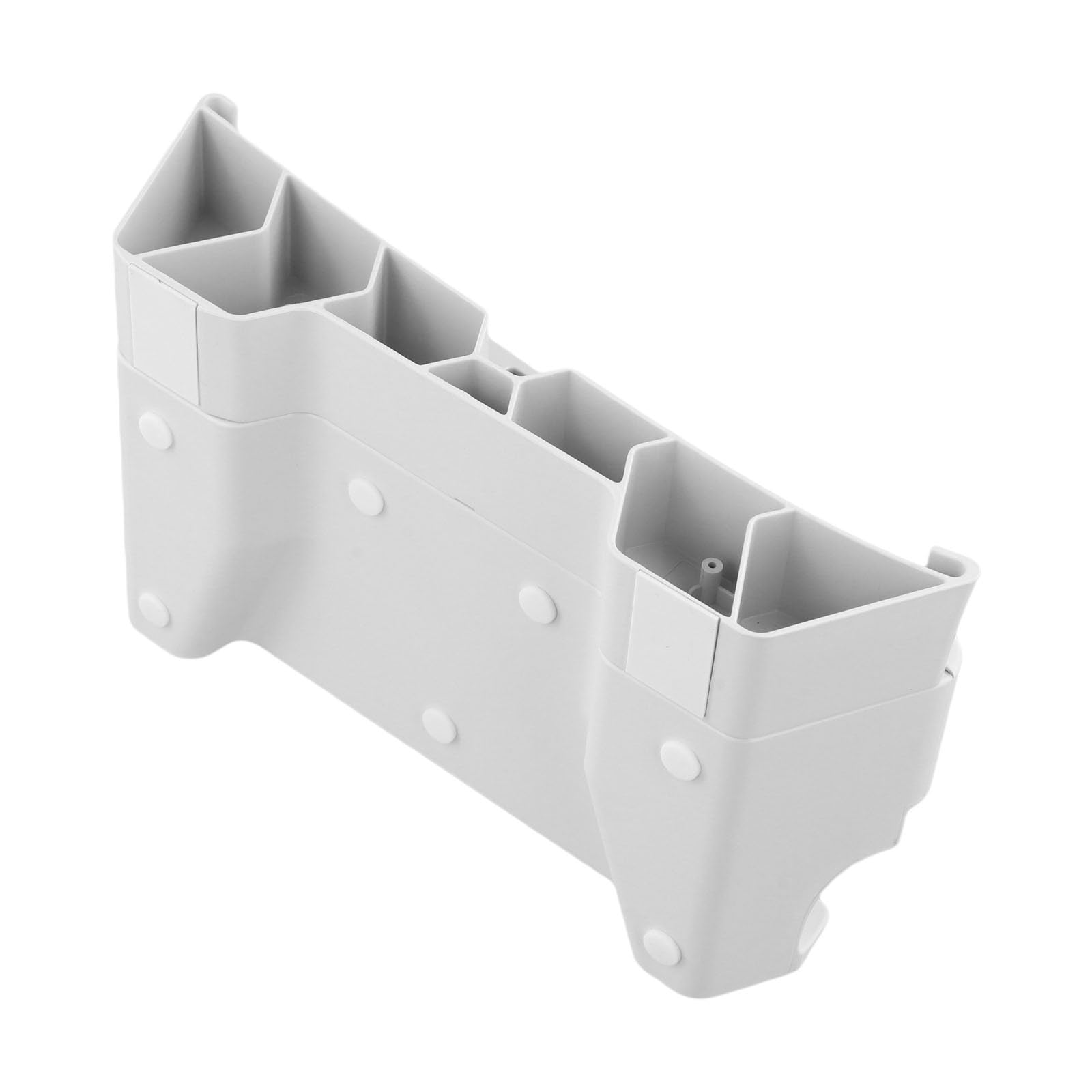 Whychstore Supporto di raffreddamento orizzontale per PS5 Pro/Slim, caricatore doppio controller con ventola a 3 livelli e indicatori LED, base console ABS bianca