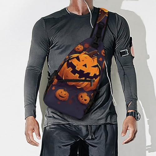 Bolso bandolera Halloween para senderismo y uso casual miniatura 7
