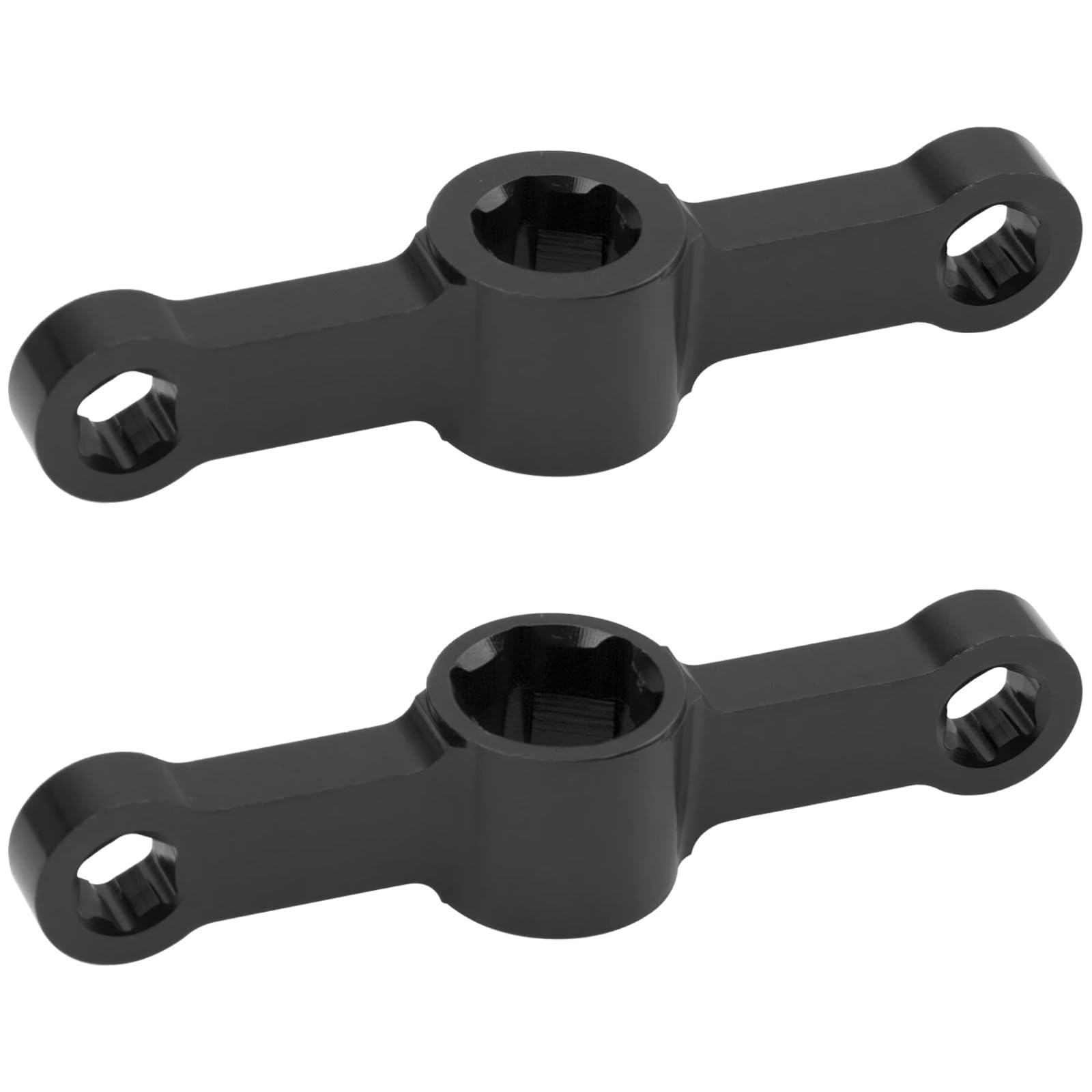Syfdgdv Black Rc Car Parts Compatible With M3 M4 M5 2204 2205 2506 Rc Quadcopter Fpv Upgrade Parts Propeller Quick Release Wrench Prop Nuts Tool 2Pcs(Black)