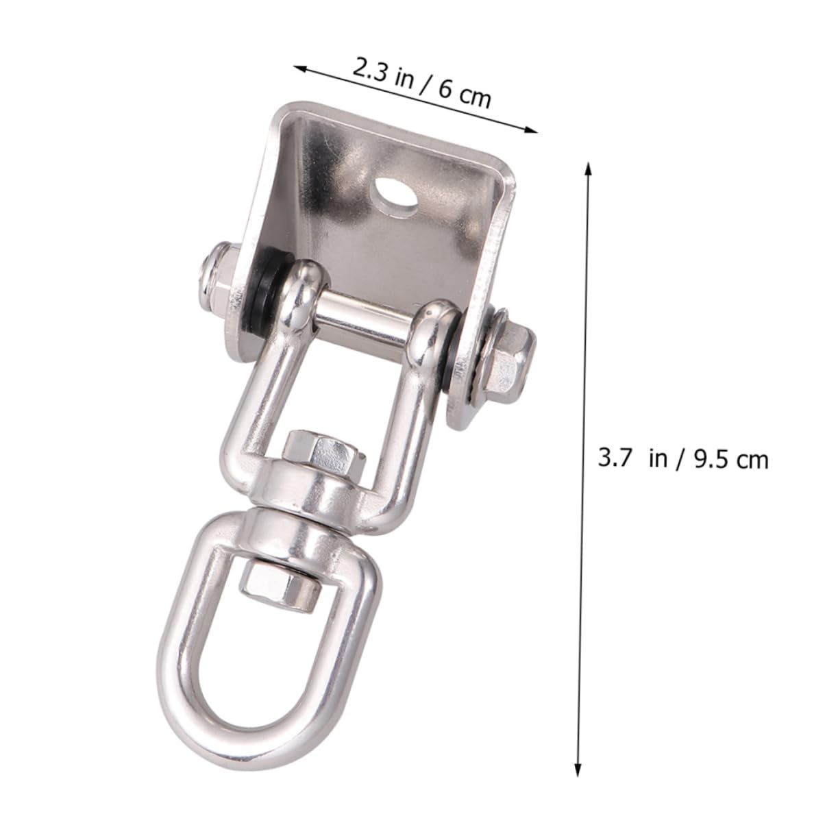 Levemolo Swing Fixed Hook 1 Set of Stainless Steel Hooks for Ceiling Wall Mounting Hammock Swing Accessories