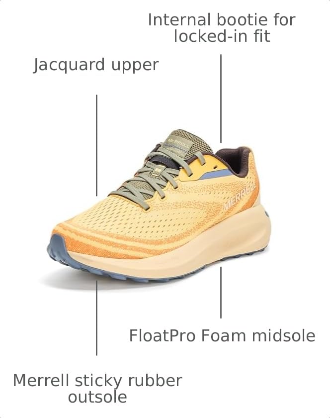 Image of Merrell Men's Morphlite Trail Sneakers