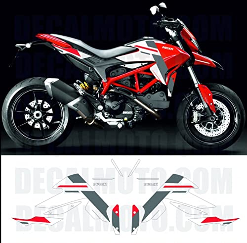 Stickers Hypermotard 821 939 GP Easy kit de décoration moto anti bulles et durable
