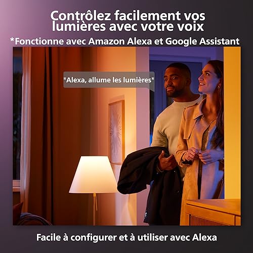 Philips Hue White Ambiance, ampoule connectée MR16, compatible Bluetooth, fonctionne avec Alexa, Google Assistant et Apple Homekit