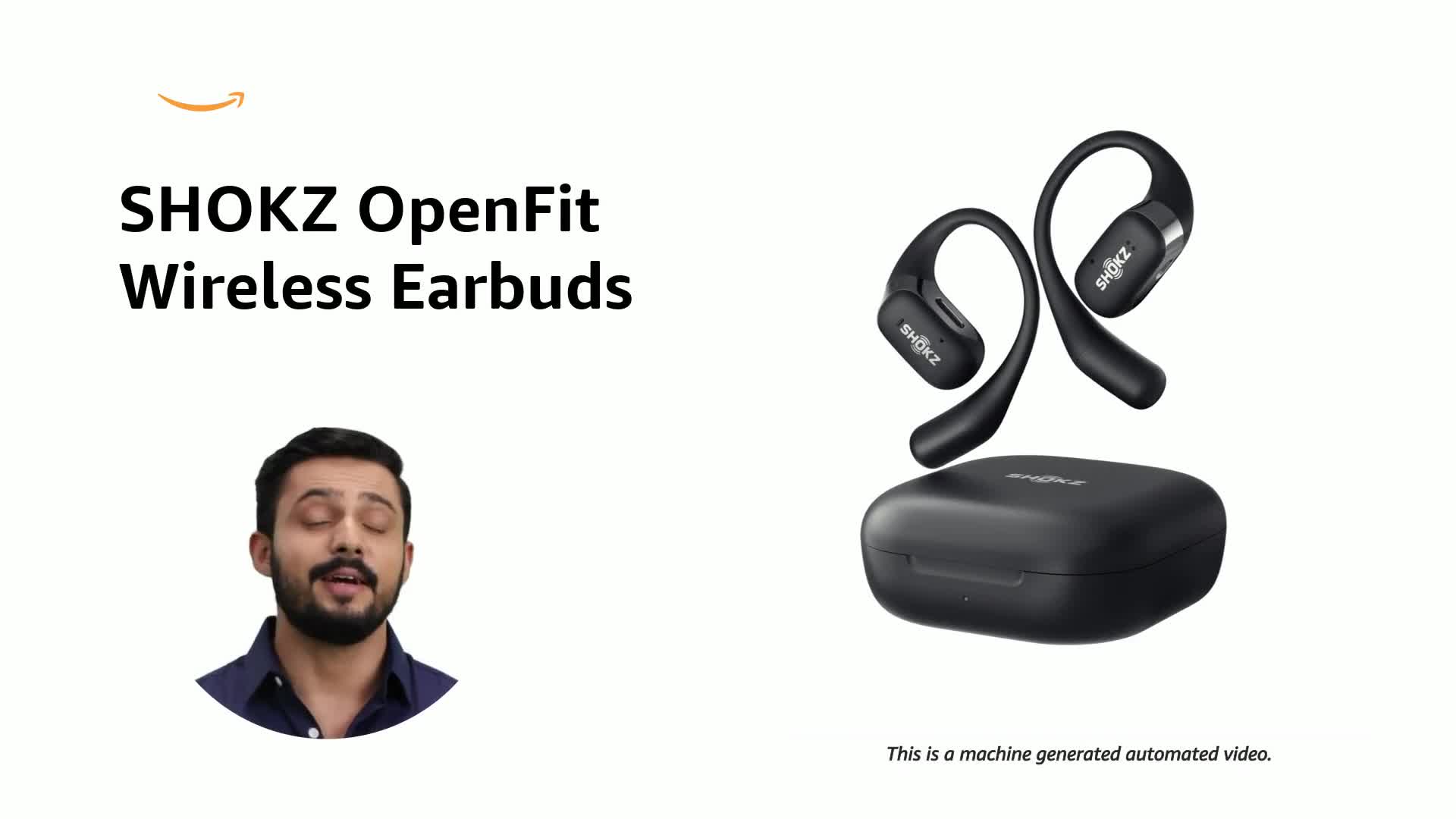 SHOKZ OpenFit for 2023 Open-Ear True Wireless Bluetooth Headphones