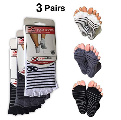 Best Grip Socks For Pilates Open Toe