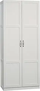 Sauder Select Storage Cabinet/ Pantry cabinets, White finish