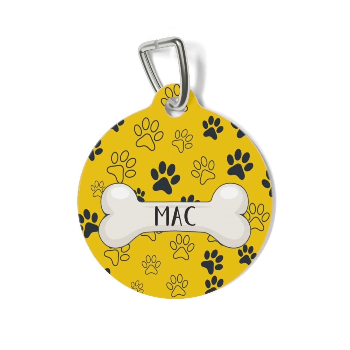 Gifts Bucket Dog Collar Locket/Pendant for Dogs & Puppy Pet Tags Name, 1 Count - Mac | Round Shape Dog Tags (B09MLTJWJF) Amazon Price History, Amazon Price Tracker