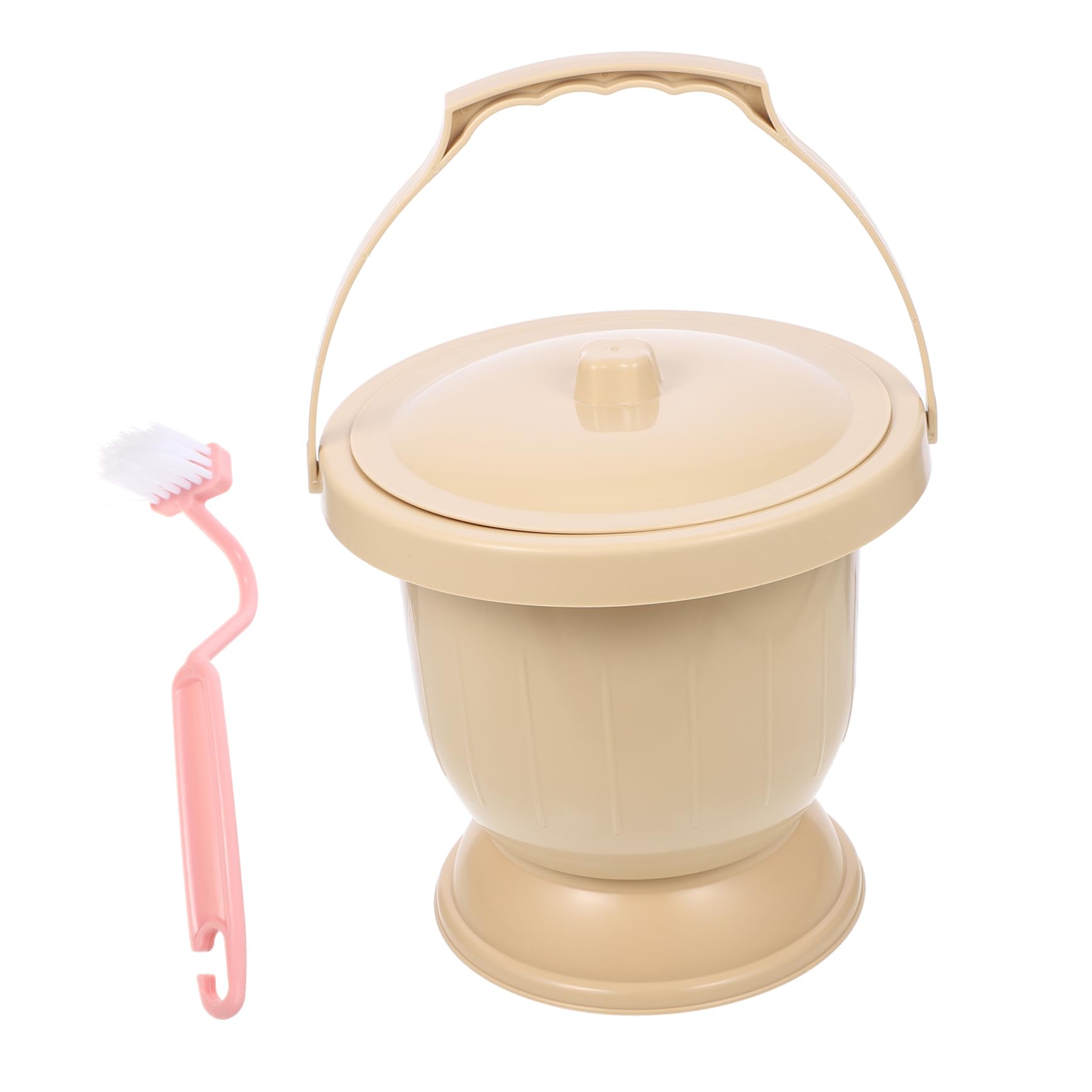 FOMIYES Portable Urinal Pail for Women Pee Bucket Lid Compact Travel Urination Device for Women Random Color