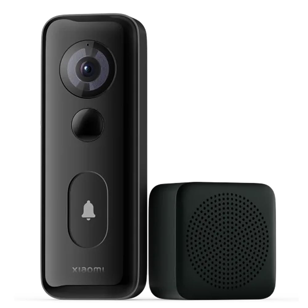 XIAOMI Smart Doorbell 3S Timbre Inteligente con Cámara 2K Negro
