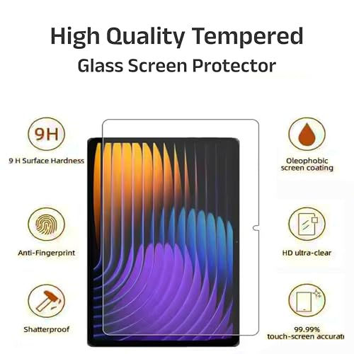 Image of newtechno Premium Tempered Glass for Xiaomi Pad 8 /8 Pro / 7 /7 Pro 11.2 inch Tempered Glass Screen Guard for Xiaomi Mi Pad 8 /8 Pro / 7 /7 Pro 11.2 inch Anti-Scratch & Smudge Proof and Easy Installation