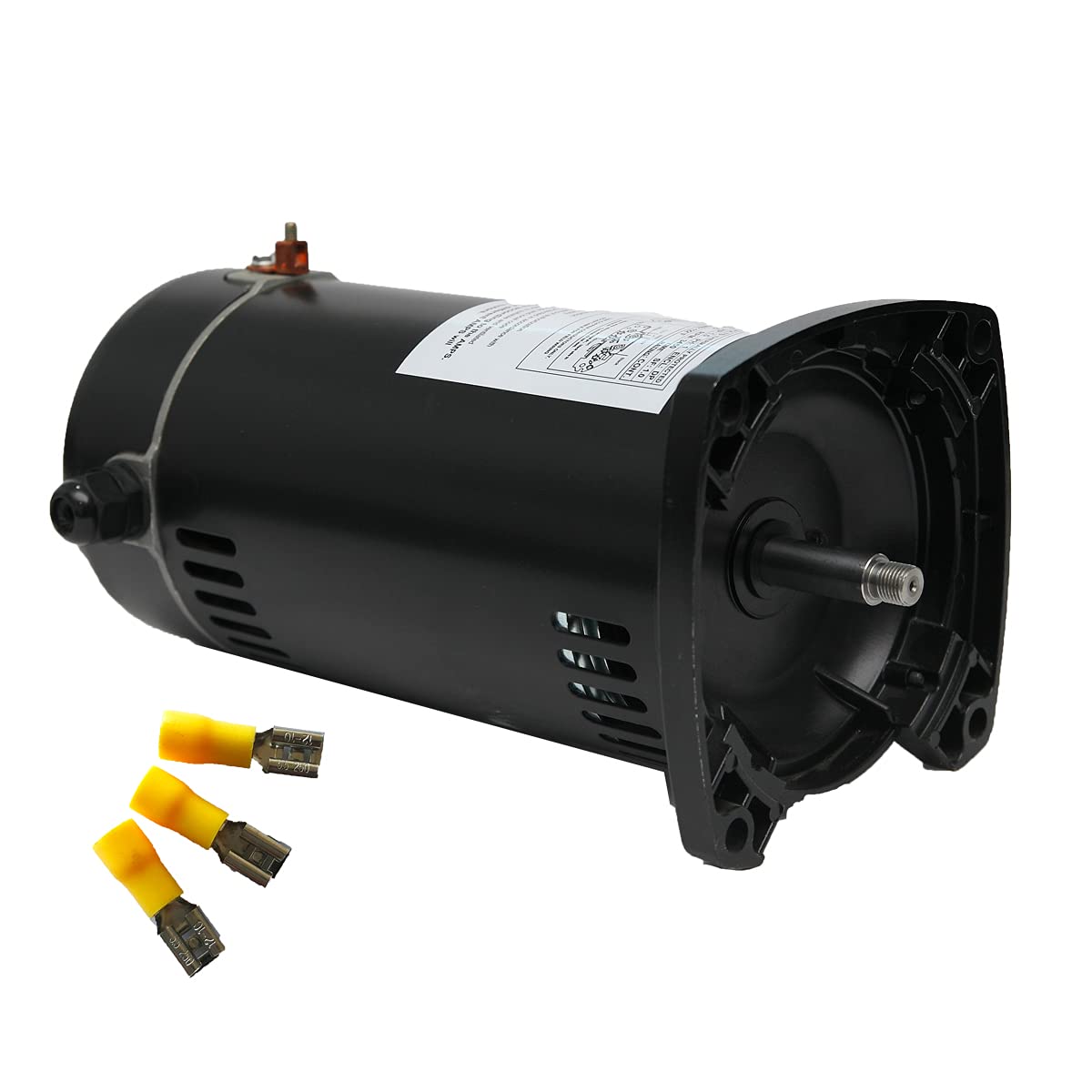 PureBy JM2102 Square Flange 48Y 3450RPM Pool Pump Nema Motor Kit (1.0 HP)