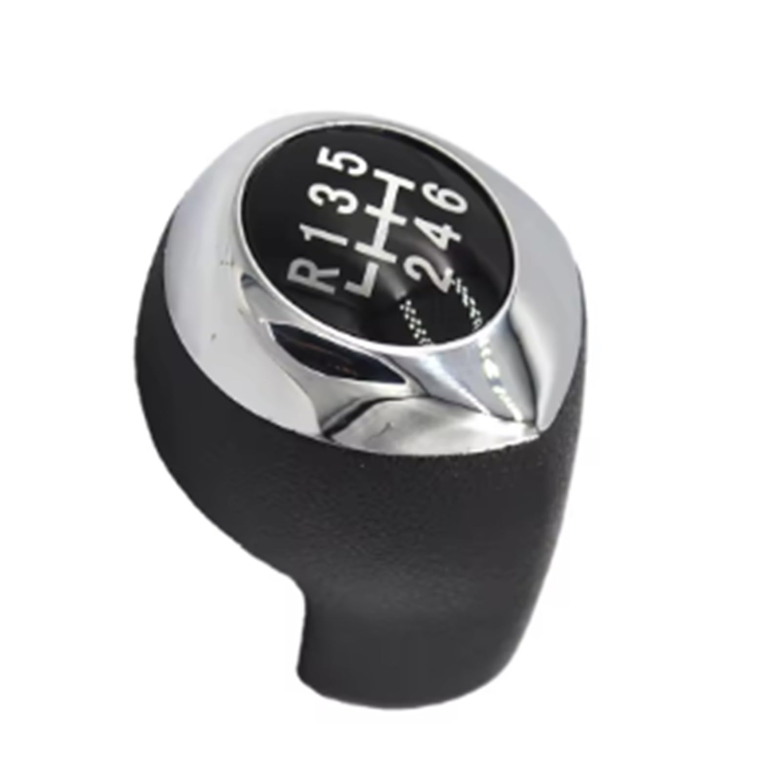 DWTNMEX Gear Shift Knob for Hyundai for I30 GD 2012-2017 Car Gear Shift Knob 43711-A5200 Black Leather 1Pcs Head Interior