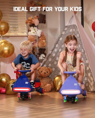 Fanttikride N7 CLASSIC Electric Wiggle Car With Pedal, Rechargeable Battery, 2 In 1 Swing Car, 2 Speed Ride thumb #8
