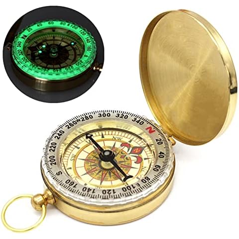 CHIMNE Glow-in-the-Dark Pocket Compass Cover