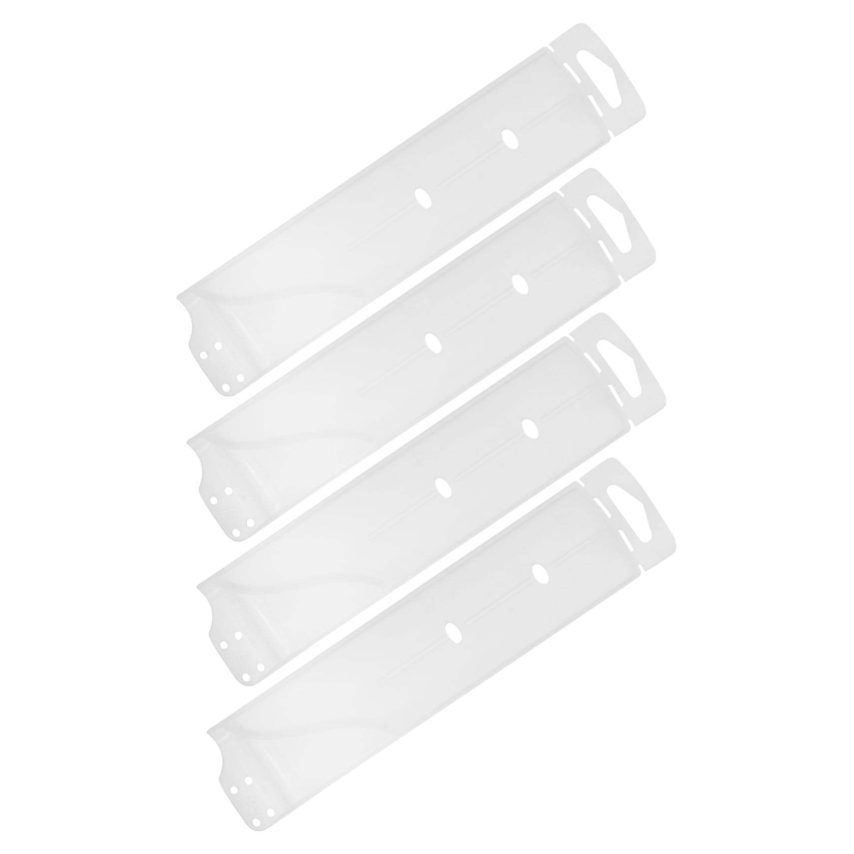 Garneck 4pcs Cutter Protective Covers for Kitchen Knives Safe and Practical Knife Guard Sleeves Kitchen Gadgets for Chef White Color Excellent Protection for Your Blades