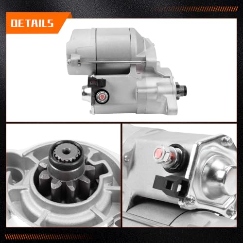 Motor de arranque 12V 9T 1.4KW compatible con motor Kubota D902 miniatura 7