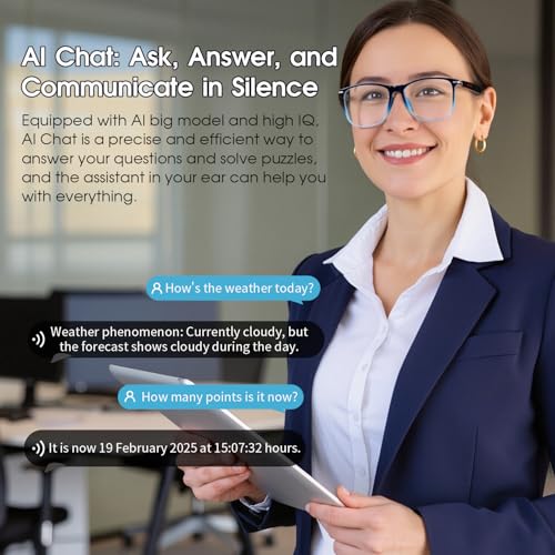 padom AI Smart Glasses for Men & Women, Bluetooth Smart Glasses with 165+ Languages, Photochromic Lenses, AI Assistant, Touch Control & IPX5 Water-Resistant for Travel & Work(Blue) - image 7