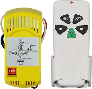 Anuncio Patrocinado - Kit de control remoto universal para ventilador de techo Hampton Bay Harbor Breeze Hunter KUJCE9103 ...
