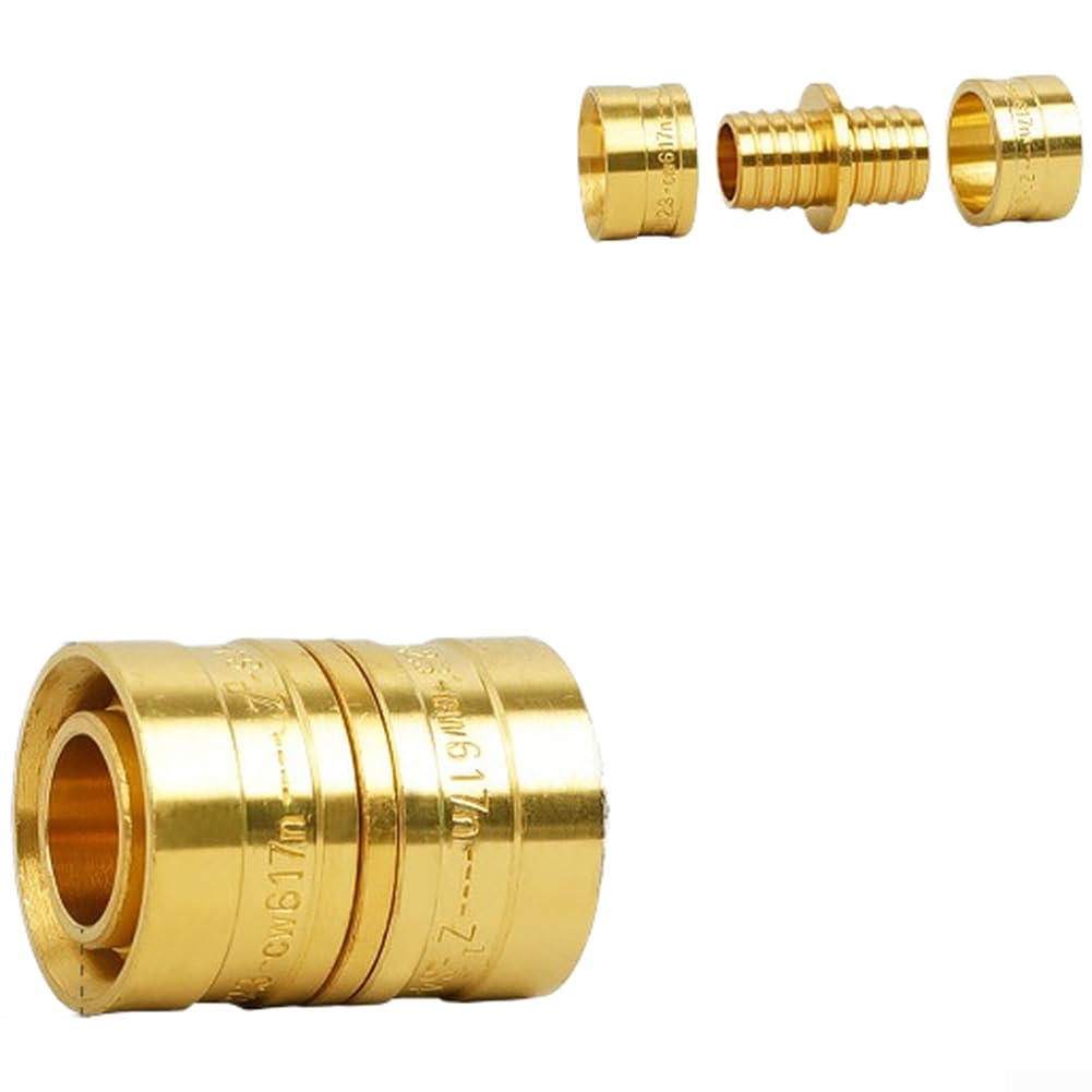 para racor de Compresión para latón 20mm Sin Herramientas para pex(E)