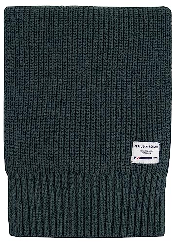 Pepe Jeans Johnny foulard garçon écharpe légère coton bleu