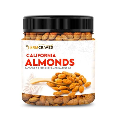 FARMCRAVES Premium Whole Almonds |500g | Healthy Dry Fruit Snack For Rs. 399 @ 43 % FARMCRAVES Premium Whole Almonds |500g | Healthy Dry Fruit Snack For Rs. 399 @ 43 %
