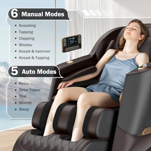 ohco r.6 massage chair - mocha product info and