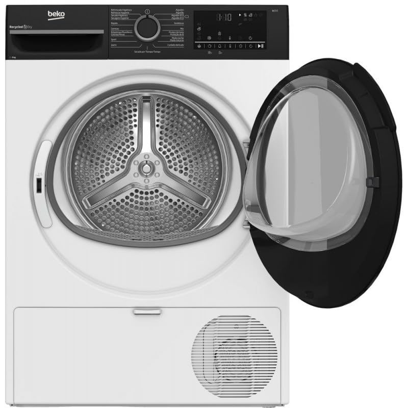 Secadora Bomba de Calor 9Kg Clase A+++ Beko BM3T49240W Blanco