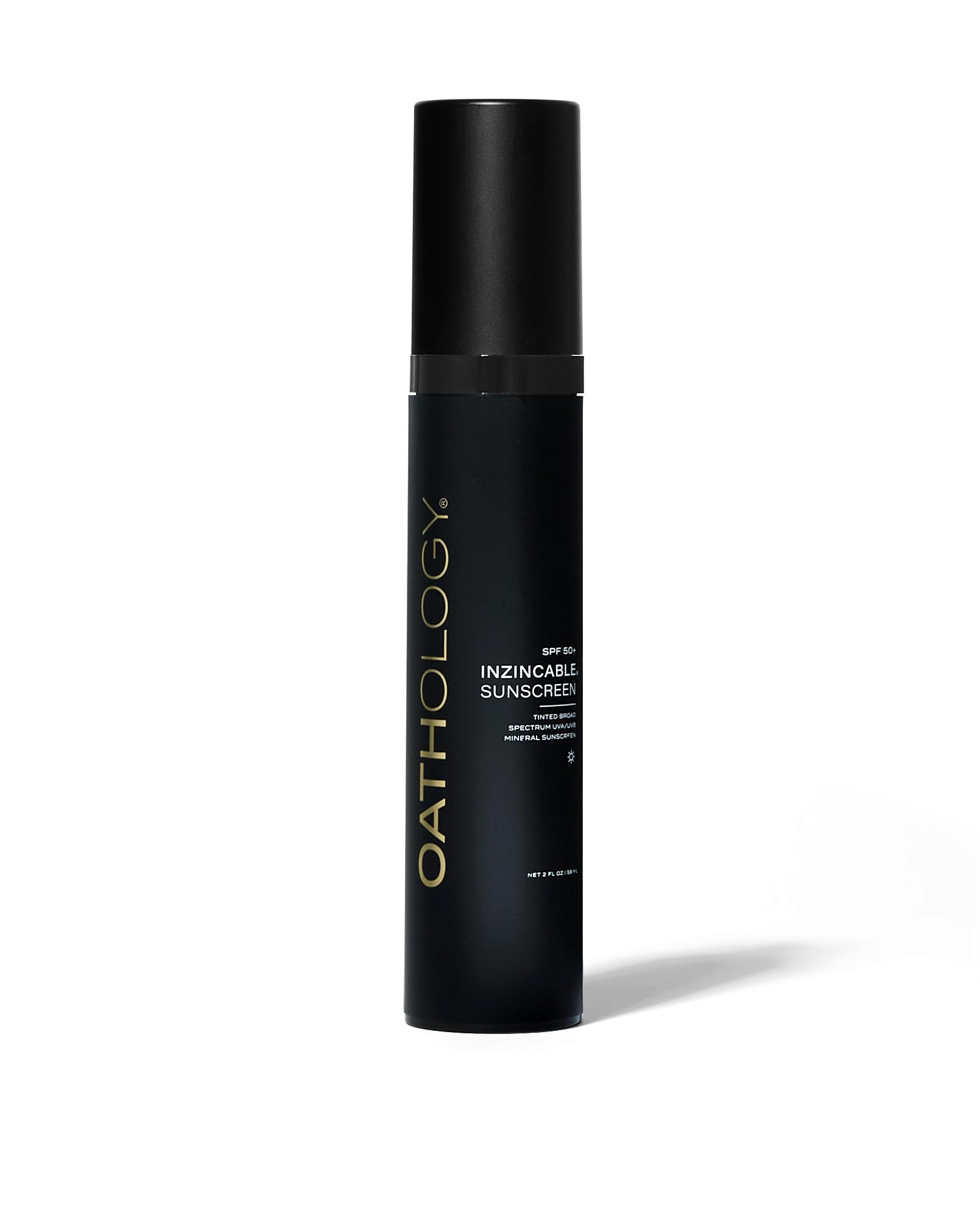 Inzincable Tinted Sunscreen, SPF 50, 2.0 Fl. Oz., Dermatologist crafted skincare