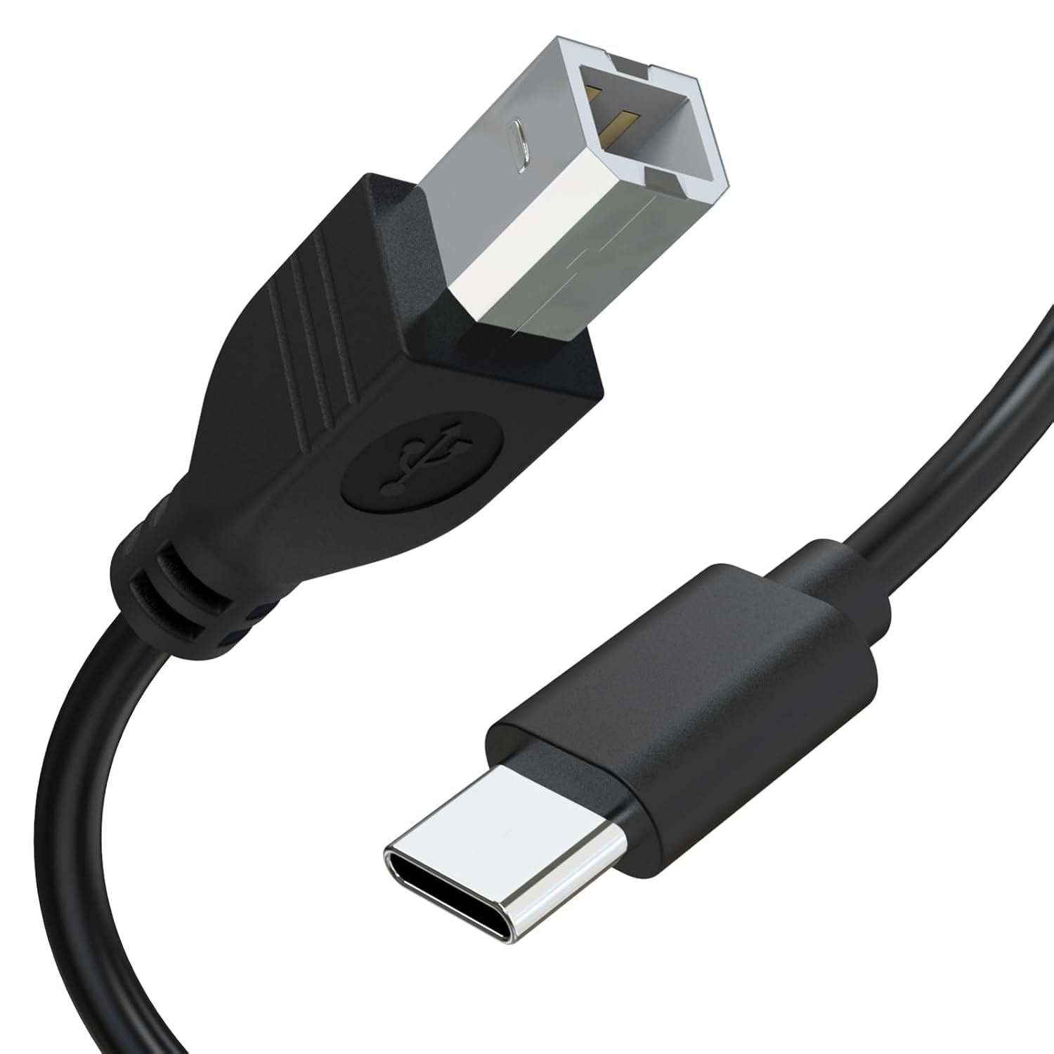 USB C to USB B Midi Cable, Type C to USB Midi Interface Lead Compatible with MIDI Controller, Keyboard