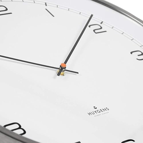 Miniatura 4 de Huygens Reloj de pared árabe blanco One45  Acero inoxidable