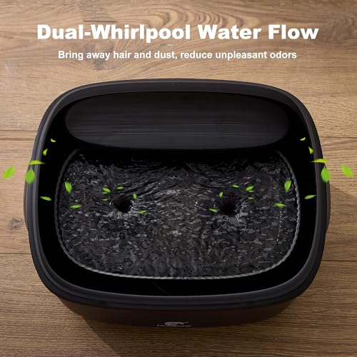 image for HOLAPAW Dog Water Fountain for Large Dogs, 2.1Gal/8L Dog Water Bowl Di