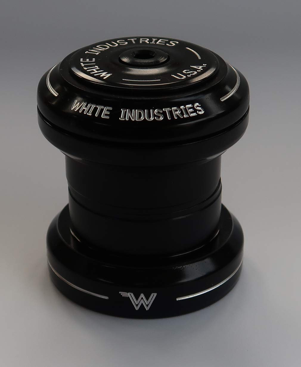 パーツ WHITE INDUSTRIES ec34/ec34 headset black WHITE INDUSTRIES* ec34/ec44 headset (stealth black) - BLUE LUG