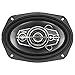 DS18 SLC-N69X Coaxial Speaker - 6x9, 4-Way Speaker, 260W Max Power, 65W RMS, Woofer, Midrange, and Tweeters in one, Removable Cover Included - Select Speakers Provide Undiscovered Value - 2 Speakers