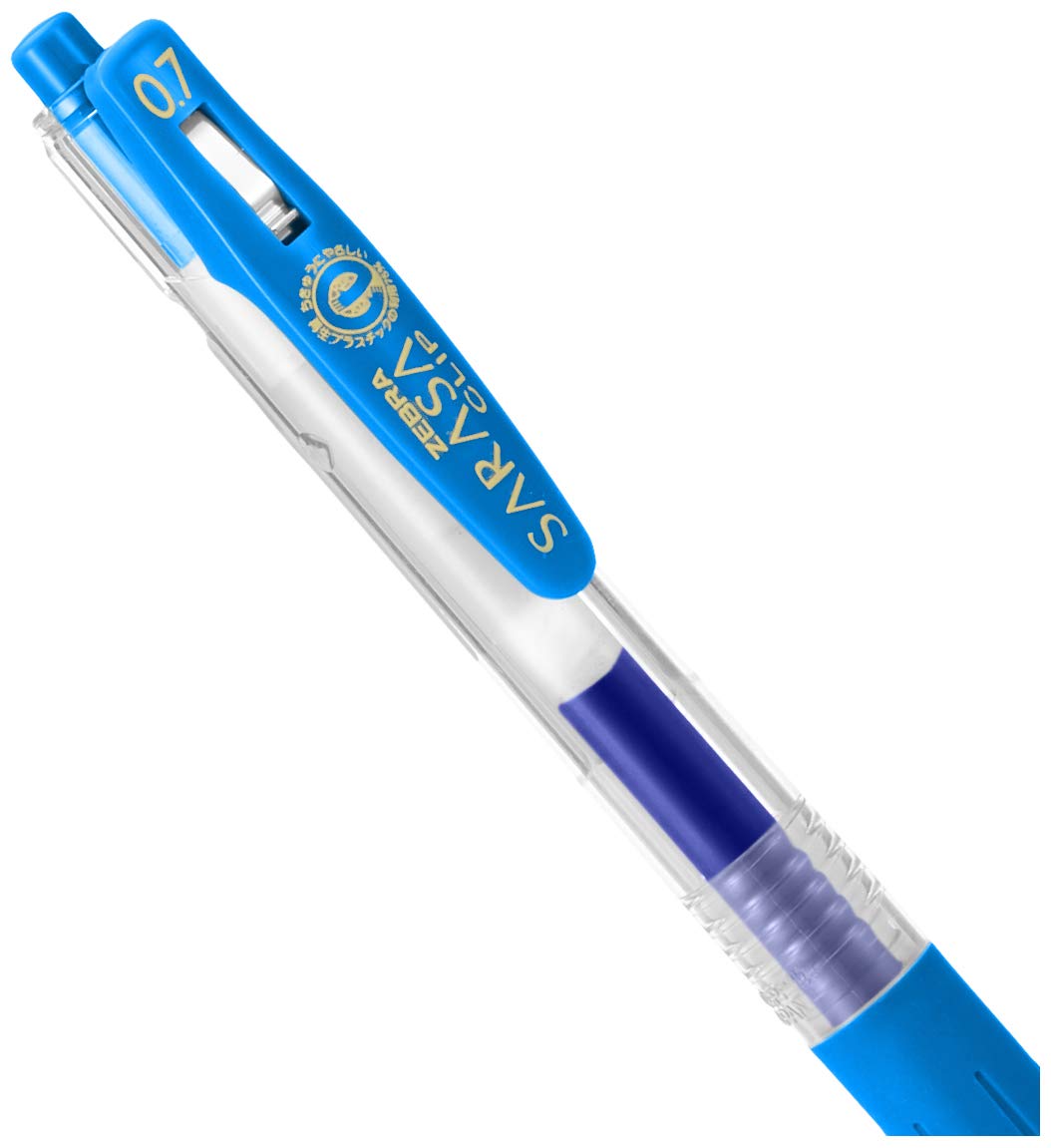 Zebra Sarasa Clip Pen 0 7 mm Pale Blue JJB15-PB — view 4