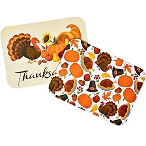 Gift Boutique 36 Thanksgiving Tin Foil Containers with Lid Covers For Cookies in 2 Harvest Designs Autumn Aluminum Disposable Food Storage Pans for Fall Treat Goodies Party Leftover 5"W X 7"L X 1.5" Gift Boutique 36 Thanksgiving Tin Foil Containers with Lid Covers For Cookies in 2 Harvest Designs Autumn Aluminum Disposable Food Storage Pans for Fall Treat Goodies Party Leftover 5W X 7L X 15