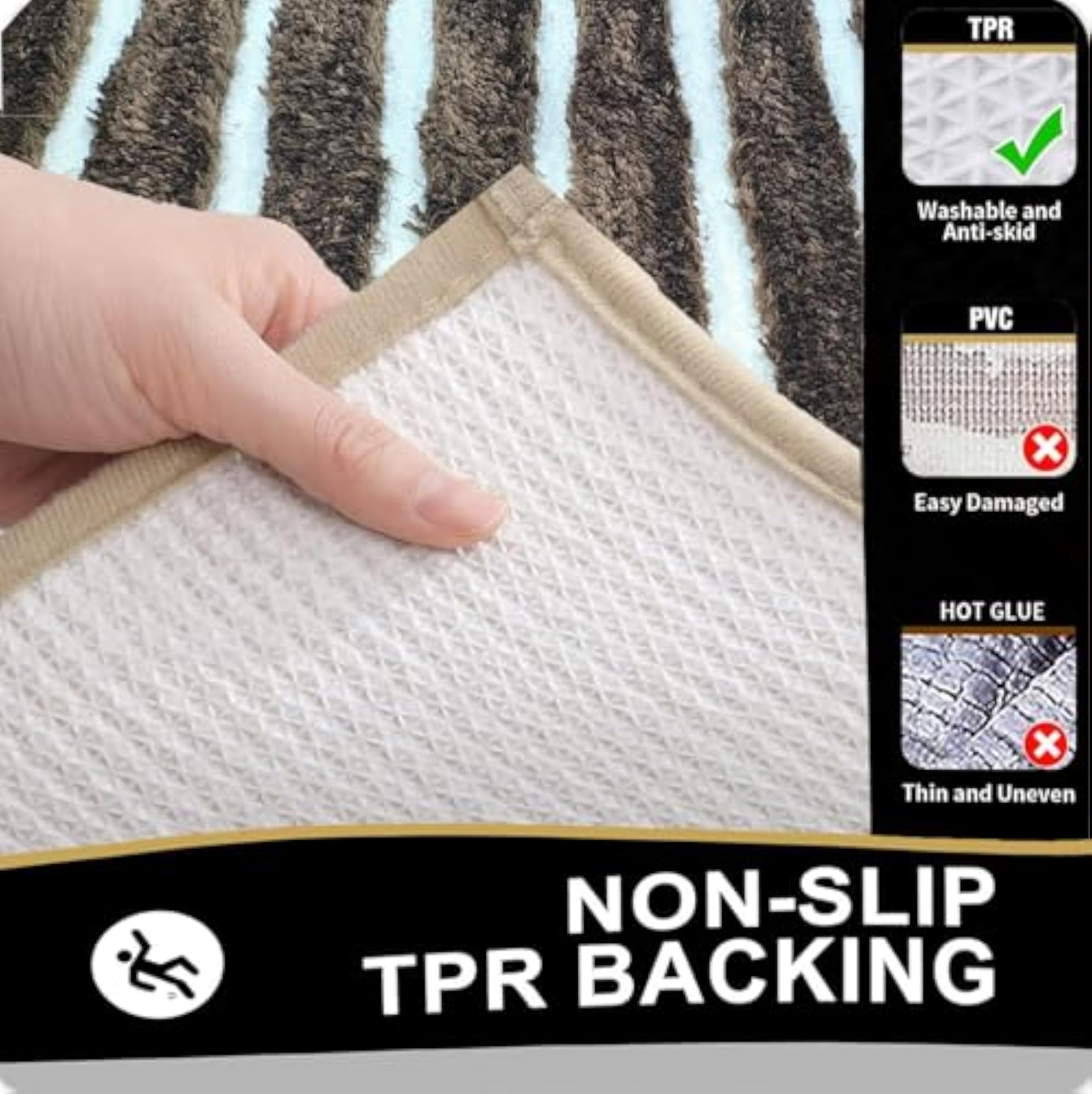 Elanza Riverdale Soft Microfibre Solid Mat